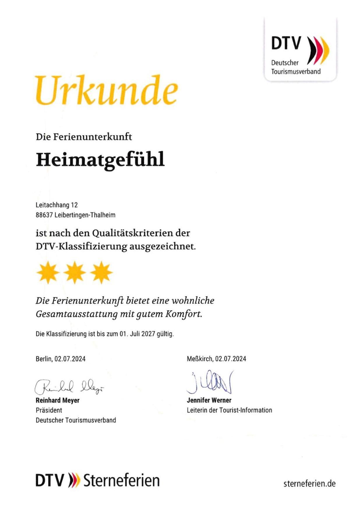 Ferienwohnung Heimatgefuehl Thalheim Leibertingen 外观 照片